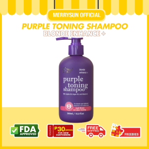 Blonde Enhance Purple Toning Shampoo and Conditioner 300ml - Anti-Braid & Color Correction with Jojoba & Argan Oil