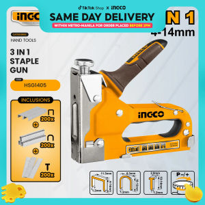 Ingco 3 In 1 Staple  Tacker Hand Tools HSG1405 (IHT)
