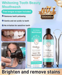 Oral Care Mouthwash Stain Cleaning Whitening Teeth Beauty Mouthwash Tongue Cleaning Mouthwash