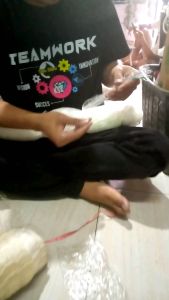 JARING IKAN 0.15 50X100 TATE (MATA MALANG) PUKAT 0.15 | JARING SENAR 015 | JARING IKAN COD | PUKAT SENAR 0.15