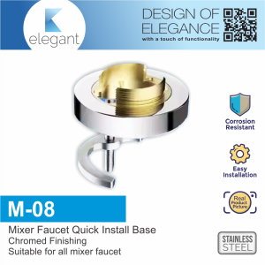 M-08 Mixer Faucet Quick Installation Base Mixer Faucet Part & Accessories