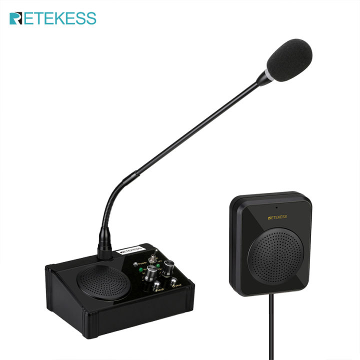 Retekess Tw106 5W hai đầu Cửa Sổ Truy Cập Intercom Truy Cập Interphone ...