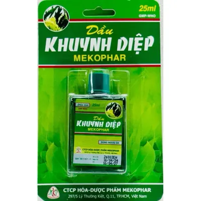 [Hàng Chính Hãng] Dầu Khuynh Diệp Mekophar Mùi Thơm (Chai 25ml)
