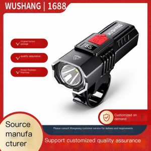 High-Power Cycling Flashlight Outdoor Super Bright Multifunction Rechargeable Bicycle Light