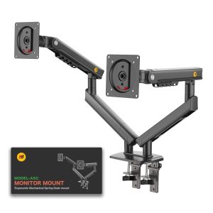 North Bayou NB - H180 Giá Treo Hai Màn Hình Máy Tính 17-30inch - Xoay 360 Độ