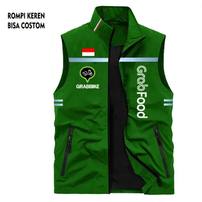 Rompi Driver Grab Pelindung Dada / Rompi New Scotlight Ojol Terbaru Bahan Tebal / Rompi Vest Driver Motor / Rompi Ojol Premium