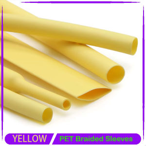 1M 2:1 Heat Shrink Tube Yellow Heatshrink Diameter 1mm ~ 20mm Wire Repair DIY Cable Protector Tubing Sleeving Wrap