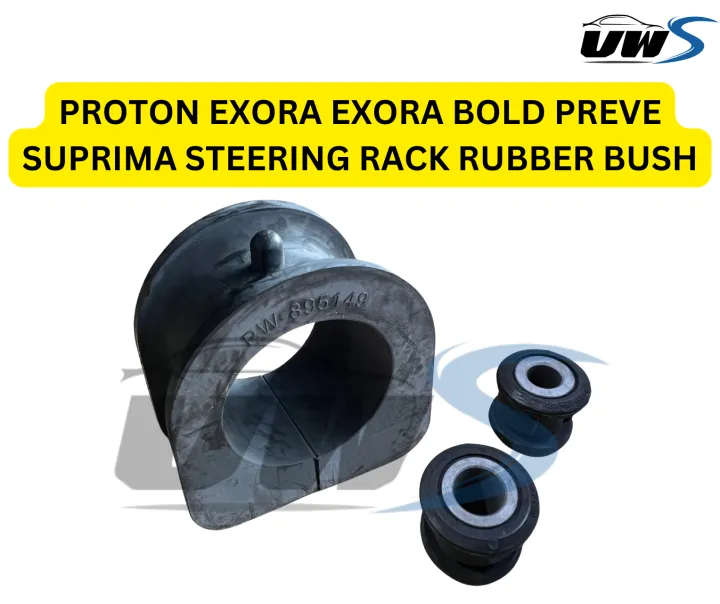 PROTON EXORA EXORA BOLD PREVE SUPRIMA STEERING RACK RUBBER BUSH 1SET ...