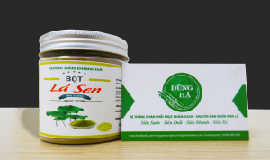 Bột lá sen nguyên chất hảo hạng loại 1