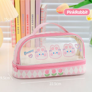 BabyShine Tempat Pensil Anak / Tempat Pensil Karakter / Tempat Pensil Lucu / Perlengkapan Sekolah / Kotak Pensil Transparan