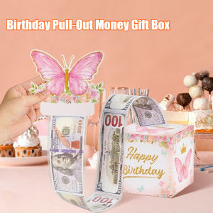 Birthday Pull-Out Gift Money Box Cash Drawer Wedding Partyneeds Party Supplies Birthday Gift