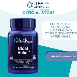 LIFE EXTENSION Bloat Relief 60 softgels