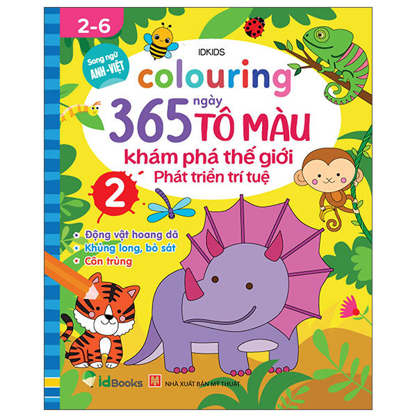 Sách Fahasa - Colouring 365 Ngày Tô Màu - Khám Phá Thế Giới Phát Triển ...