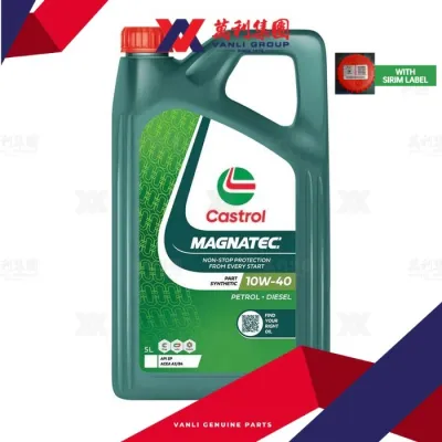 Castrol MAGNATEC 10W-40 (4L) Minyak Enjin Teknologi Sintetik API SP ACEA A3/B4
