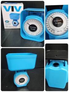 เครื่องชั่งอาหาร Kitchen Scale 1 Kg แบบพับเก็บได้ ปรับน้ำหนัก ฝาวางได้ก่อนชั่ง SD-E02