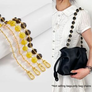 BELLERY Donut Chain Bag Replacement Shoulder Strap Acrylic Resin Crossbody Chain Durable Bag Chain Bag Shoulder Belt Bag Accessories