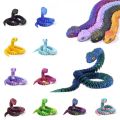 [CÓ PHÁT SÁNG] Đồ chơi rồng in 3D Đồ trang trí rồng mô phỏng nhiều màu Mô hình con rắn in sắc nét. 