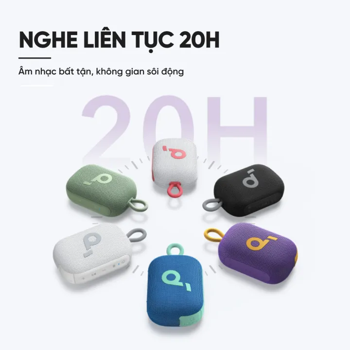 Loa bluetooth soundcore Select 4 Go | Pin 20 giờ | Kháng bụi, nước IP67 | BigBuy360 - bigbuy360.vn Loa bluetooth soundcore Select 4 Go | Pin 20 giờ | Kháng bụi, nước IP67 | BigBuy360 - bigbuy360.vn