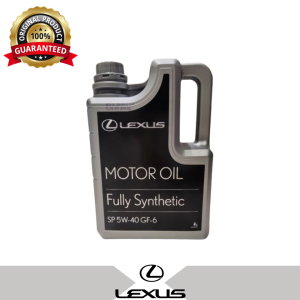 08880-84136 Lexus SAE 5W40 Genuine Motor Engine Oil (4liter) for Proton  Perodua  Honda  Toyota  Hyundai  Kia