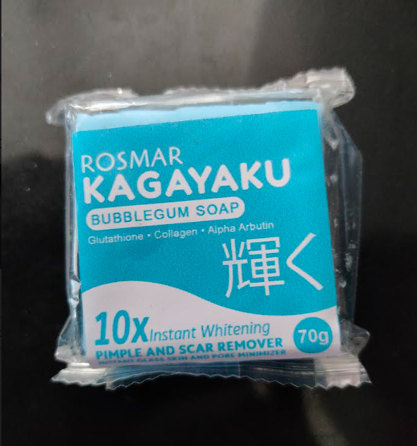 Kagayaku Bubble Gum Soap by Rosmar 70g (Kagayaku Blue Soap/Hydra Blue ...