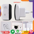 Wireless-N WiFi Repeater 300Mbps Mendukung Wifi 802.11b/g/n Wi Fi Extender Taffware MT02. 