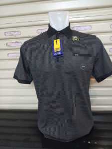 (COD) KAOS CRS 91 KERAH SALUR DISTRO PRIA TERBARU