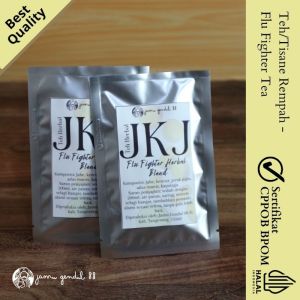 Flu Fighter Tea - Wedang Jahe Kencur Jeruk JKJ - Teh Rempah Rimpang Herbal  by Jamu Gendul 88