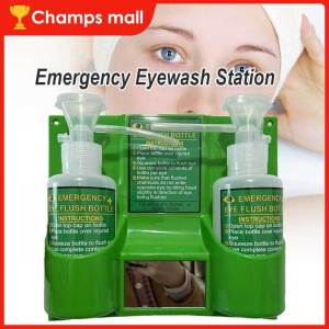 Portable Emergency Eyewash Station Portable Eye Wash Kit Safety Skin Shower Double Empty Eyewash