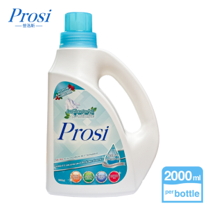Prosi Anti-Mite Premium Perfumed Laundry Detergent 2000ml – English Oak & Redcurrant | Anti-Dust Mite Antibacterial Fabric Softening Baby Safe