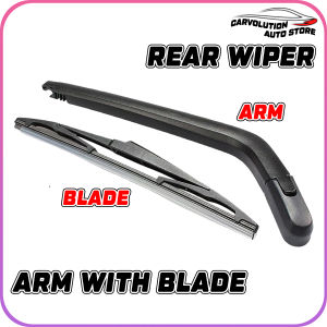 🪒 PERODUA AXIA 14-22 REAR WIPER Full Set Arm Car Back Wiper Belakang Kereta Silicone Wiper Blade