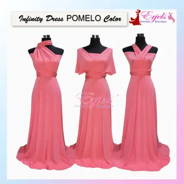 Buy Pomelo Peach Dress online Lazada .ph