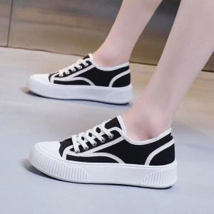 ส่งจากไทย รองเท้าผ้าใบแฟชั่นผู้หญิง รองเท้าลำลองแบบสวมใส่สบาย รุ่นTP458