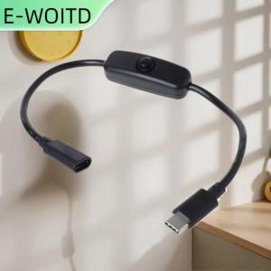 【E-WOITD】 1ชิ้นสายต่อขยาย4A ตัวผู้และตัวเมียชนิดกระแสสูงแบบสากลพร้อมสายไฟเปิด ปิดสวิตช์ชนิด-C