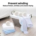 6Pcs Bola Pengering Wool Panas Reusable Softener Laundry Laundry Ball Bola Cuci Rumah Bola Pengering Wool Aksesoris Mesin Cuci. 