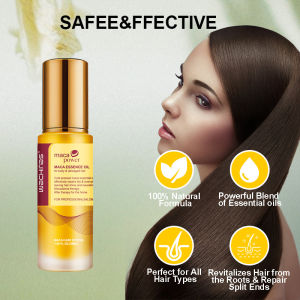 Moroccan hair care oil nut oil improves hair quality makes hair smooth and reduces frizz 50ml