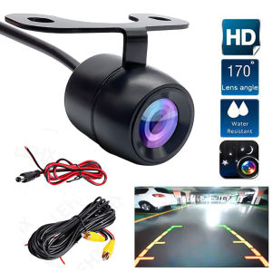 Universal 12V HD Night Vision Car Rear View Camera 170° Wide Angle Reverse Parking Camera Waterproof CCD  Backup CAMERA