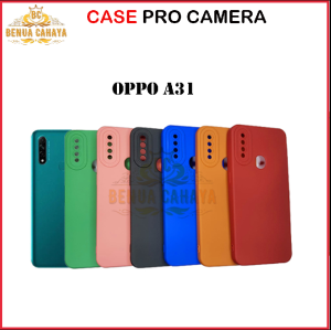 SOFTCASE MACARON OPPO A31 CASE PRO CAMERA MACARON 3D - BC5