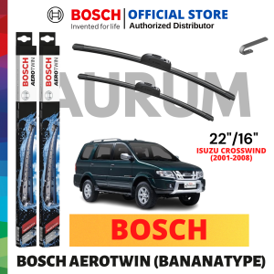 Bosch Aerotwin Wiper Blade set for Isuzu Crosswind 2001-PRESENT (22/16) 2PCS