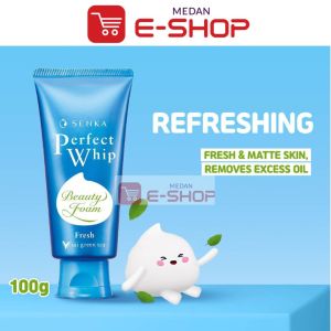 SENKA Perfect Whip Fresh Facial Foam Oil Control 50 & 100g Gram Mengontrol Kandungan Minyak Di wajah