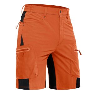 KEFITEVD Summer Mens Cargo Shorts Quick Dry Hiking Work Short Lightweight Fishing Climbing Trekking Short Outdoor Running Male2026