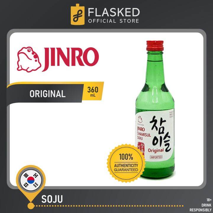 Jinro Chamisul Soju Original 360ml Classic Lazada Ph