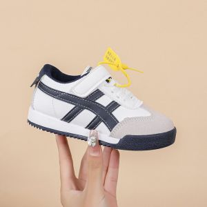 2025 Spring and Autumn New Cortez Childrens Soft Bottom Skateboard Shoes Boys Non-Slip Sneaker Middle and Big Childrens Light Running Shoes