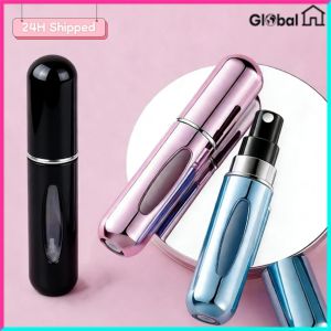 【24H COD】5ML Refillable Perfume Spray Bottle Portable Scent Pump Empty Cosmetic Container for Travel