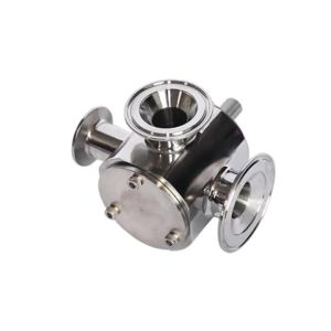 btnx Stainless steel filling machine accessories diameter 25MM - pneumatic filling machine three-way rotary valve 5Y6Z3