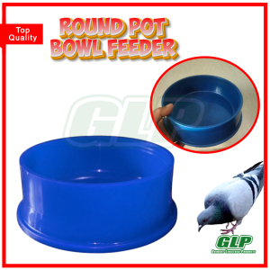 GLP Rubber Pot Feeder 12cm for Small Pets | Chicken Rabbit Hamster Dog Cat Guinea Pig