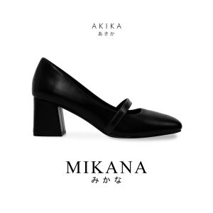 Mikana Akika 2.4 inches Mary Jane Shoes for women office school shoe casual block heels sandals