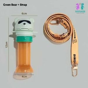 Joyeaze 2in1 Travelling Portable Cover Straw Dino | Tutup Botol Sedotan Anak | Tutup Botol Sedotan Traveling