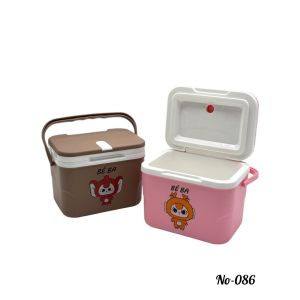 Bình đá giữ nhiệt Bé Ba 1L Hiwa No086-Phúc Hưng Phát-Bình đá mini quai xách đựng trà sữa nước