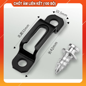 Chốt âm liên kết (bịch 100 bộ) loại 1 chiều 2 chiều