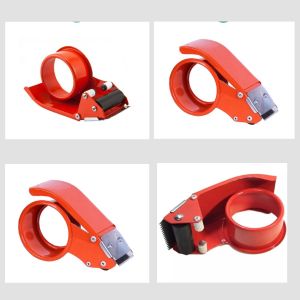 ตัวตัดสก๊อตเทป ที่ตัดสก็อตเทป แท่นตัดเทปปิดลัง ที่ตัดเทปปิดกล่อง ขนาด48mm.สีแดง